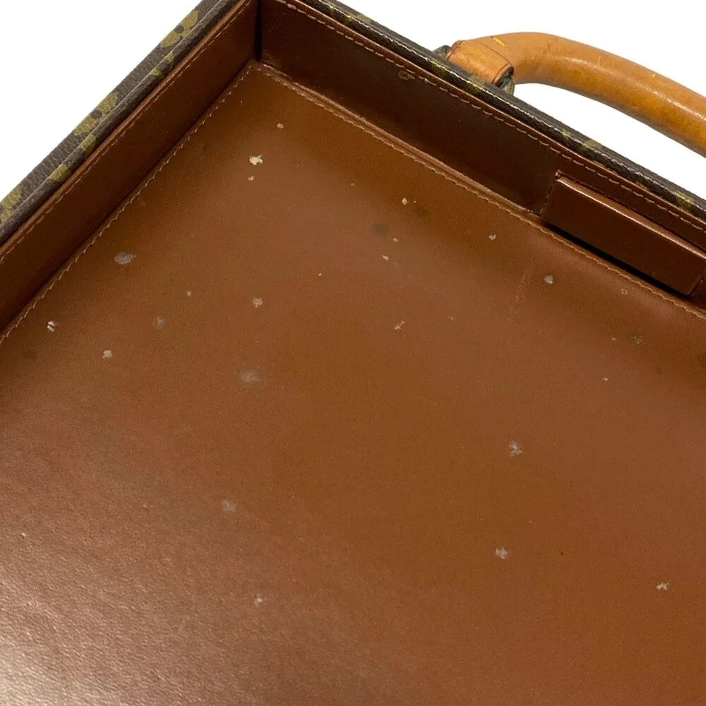 Louis Vuitton Vertical attache case Monogram Trunk Case M53175
